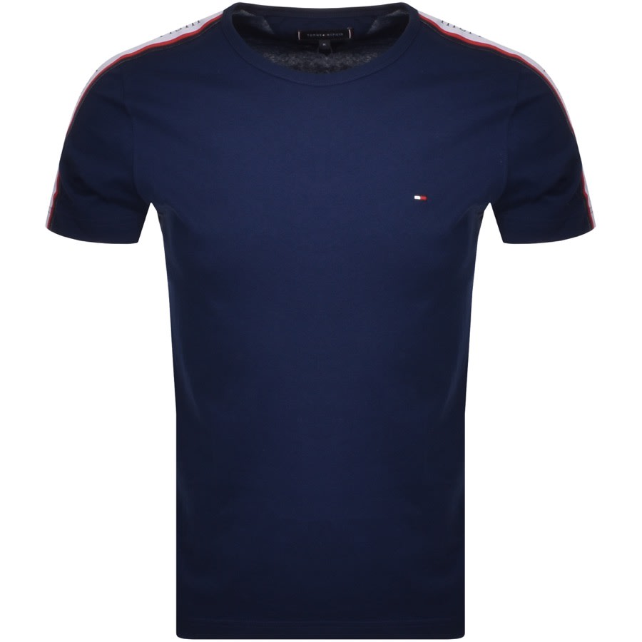 Alternative Image for ProductTommy Hilfiger Shoulder Tape T Shirt Navy1